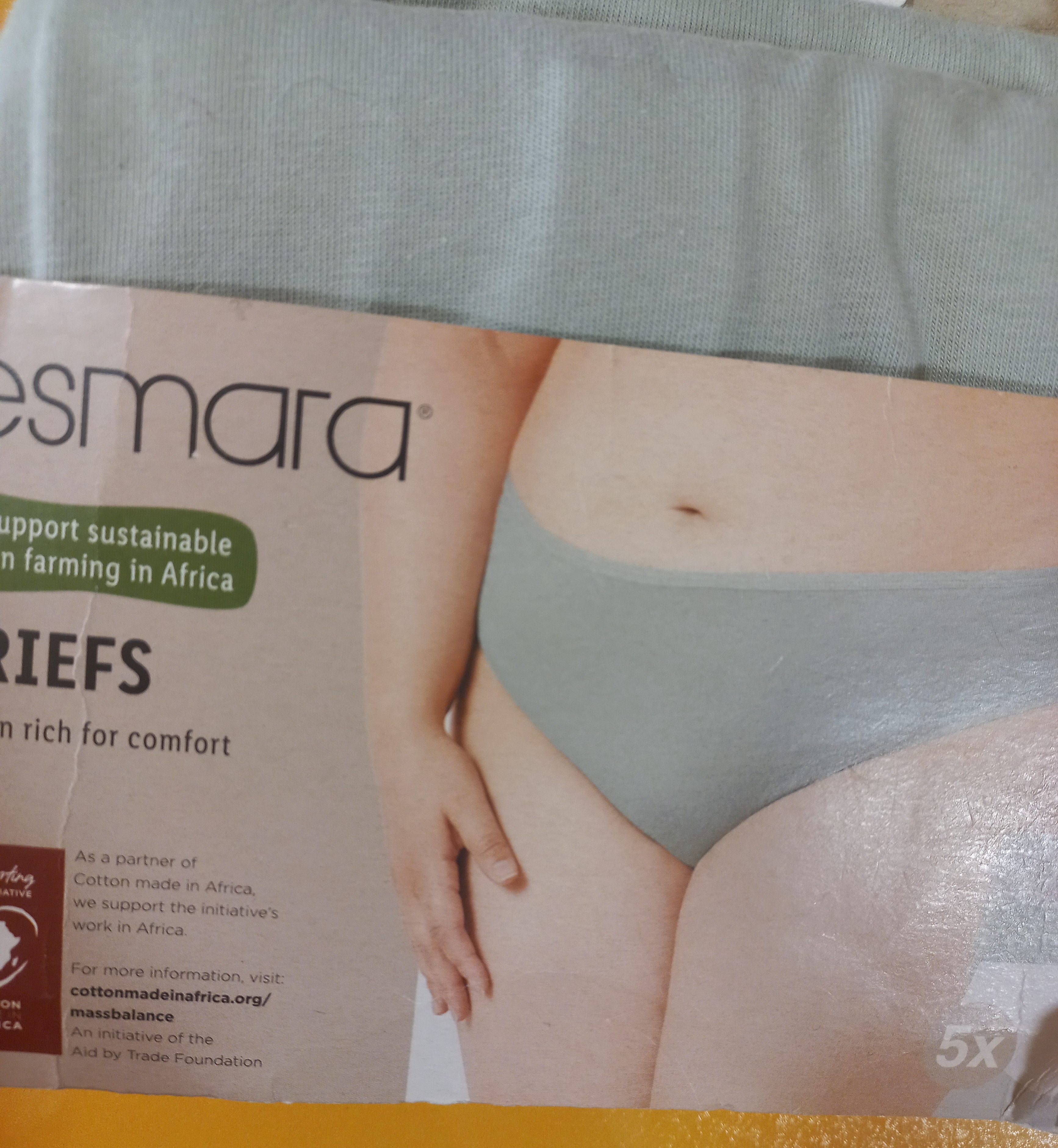 شورت زنانه BRIEFS اسمارا پک دوتایی سایز بزرگ