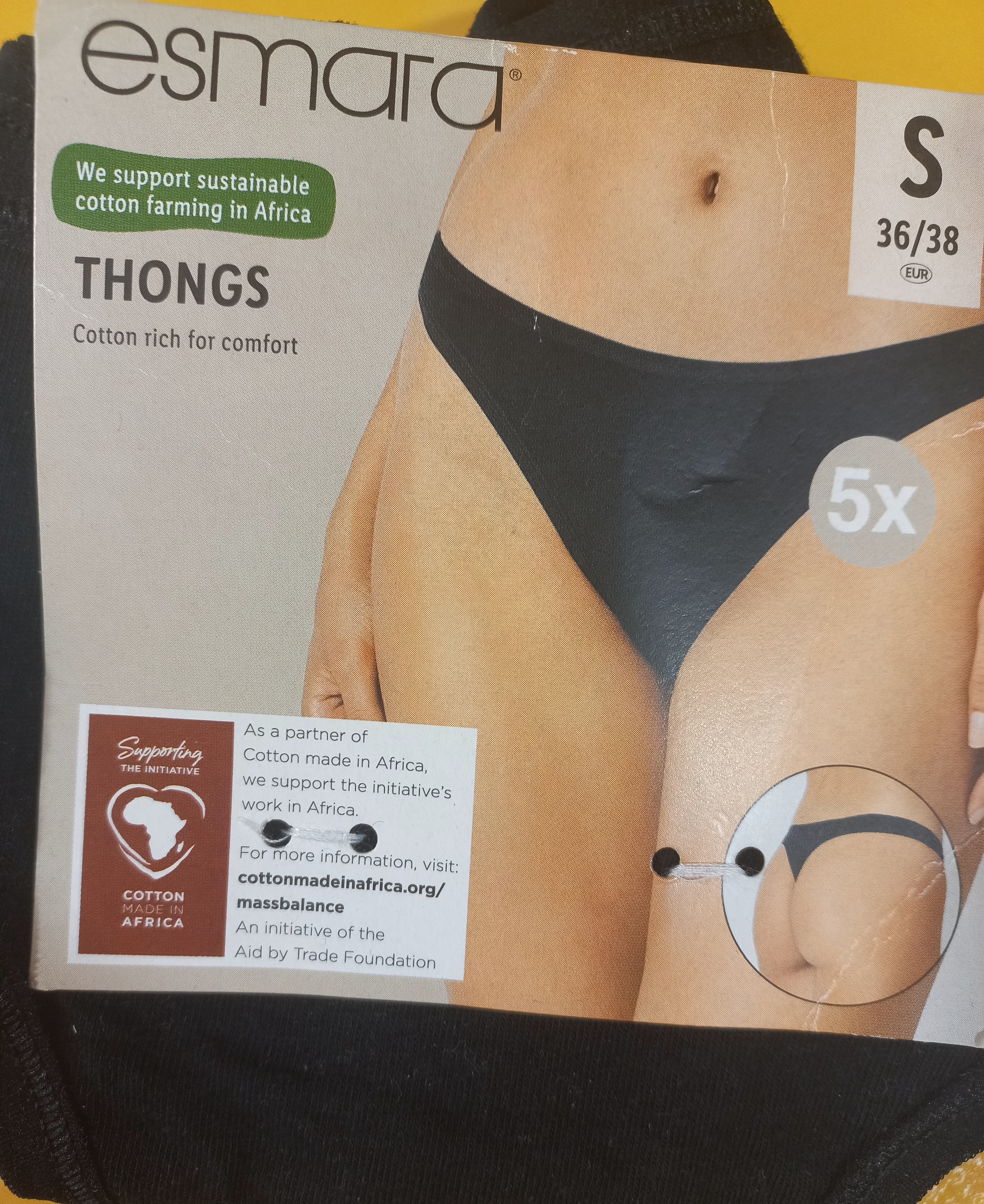 شورت زنانه  THONGS اسمارا پک پنج تایی